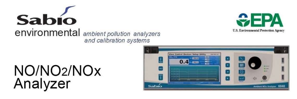 Sabio NOX Analyzer